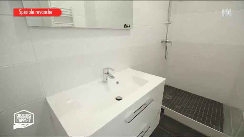 La visite d'une salle de bains jette un grand froid dans &quot;Chasseurs d'appart&quot; sur M6