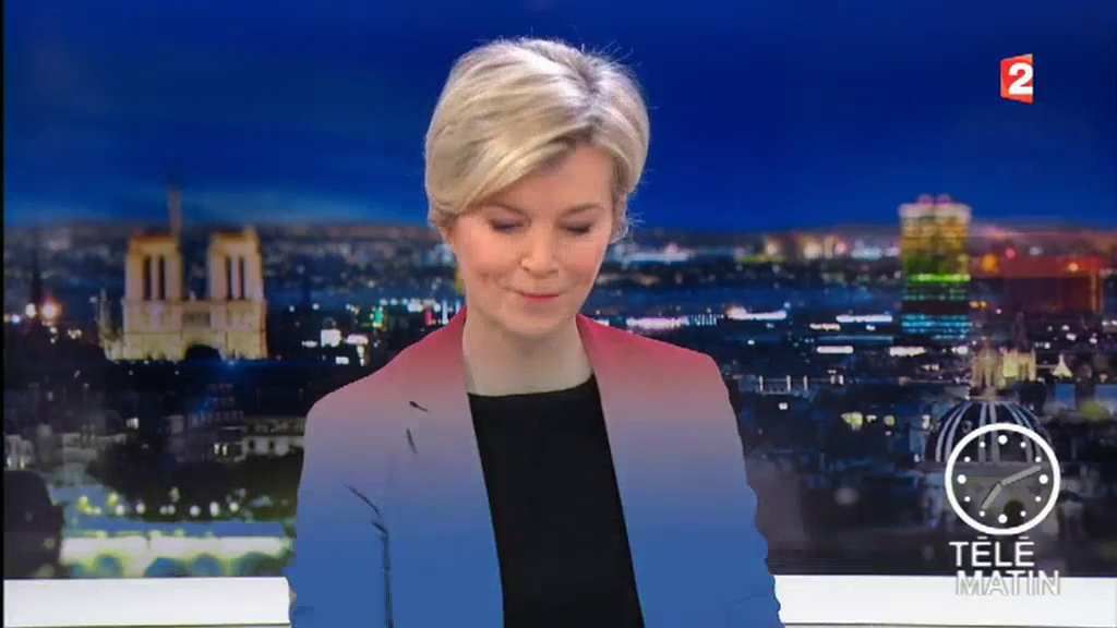 La régie de "Télématin" s'amuse à changer la couleur de la ...