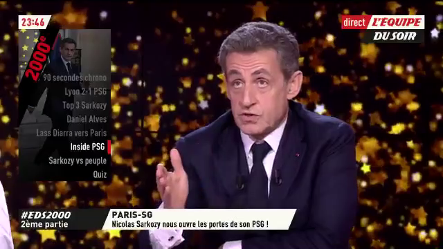 Invité de la 2.000e de "l'Equipe du soir" sur l'Equipe 21 ...