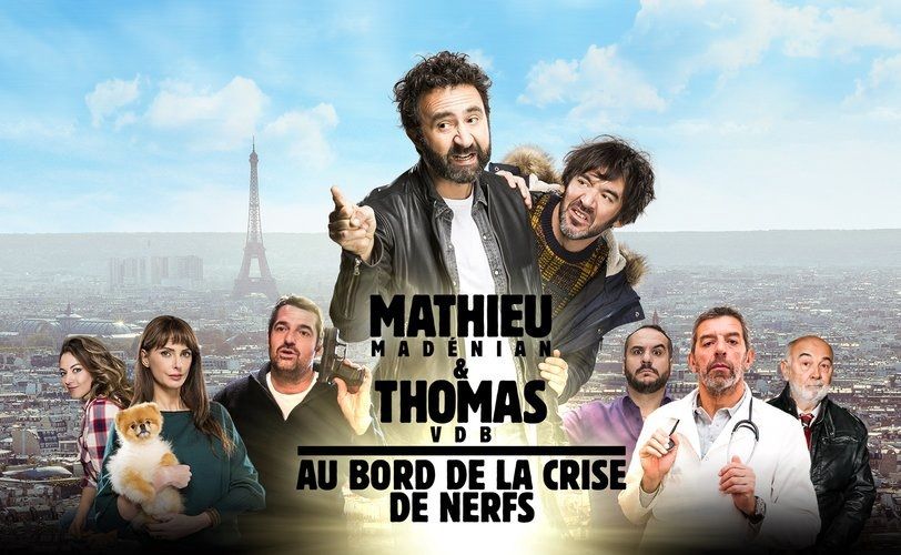 Hommes Au Bord De La Crise De Nerfs Télérama Mathieu Madénian et Thomas VDB dans "Au bord de la crise de nerf" sur