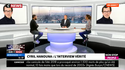 Cyril Hanouna: &quot;J'espère que ça va s'arranger avec TF1 mais, en tout cas, moi je ne ferai pas le premier pas&quot;