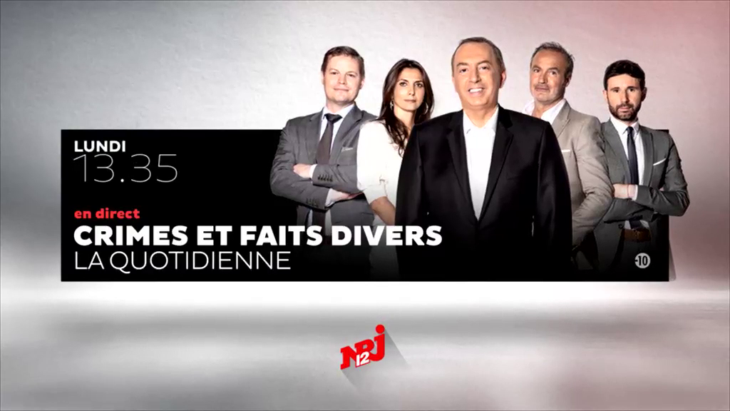 Prochain Numero De Crimes Et Faits Divers La Quotidienne Demain A 13h35 En Direct Sur Nrj12 Les Infos Videos