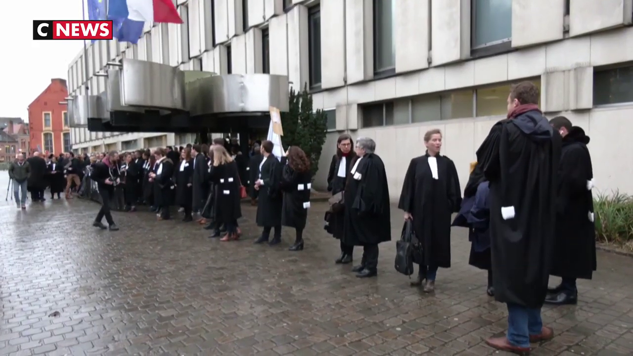 Lille : Les avocats mobilisés contre la réforme des retraites