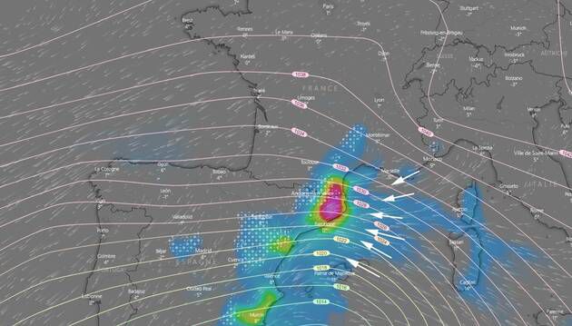 La tempête Gloria, « exceptionnelle », va frapper la France et l’Espagne à partir de lundi