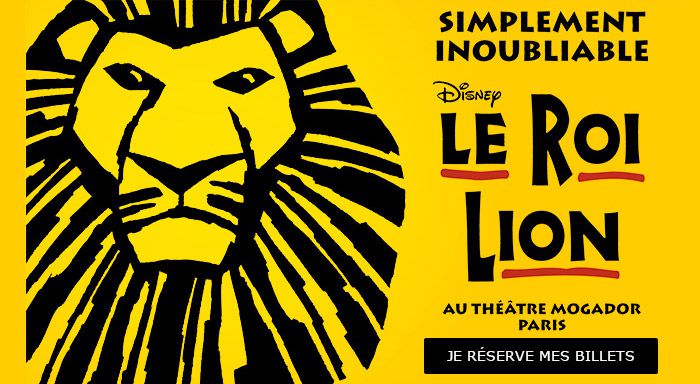 La Comédie musicale événement &quot;Le Roi Lion&quot; sera de retour à la rentrée au Théâtre Mogador à Paris