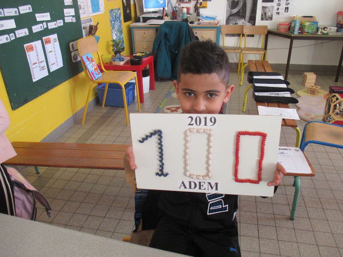 Le 100eme Jour D Ecole Les Cp Ce1 Ce2 Du Petit Paris