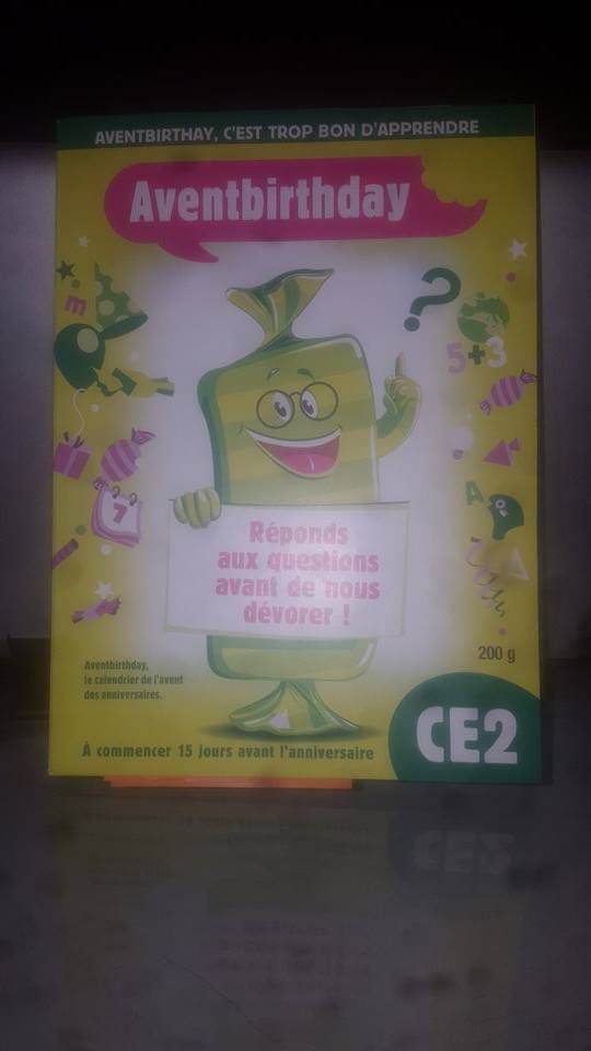 Decouverte Du Calendrier De L Avent Des Anniversaires Aventbirthday Maman K Reen