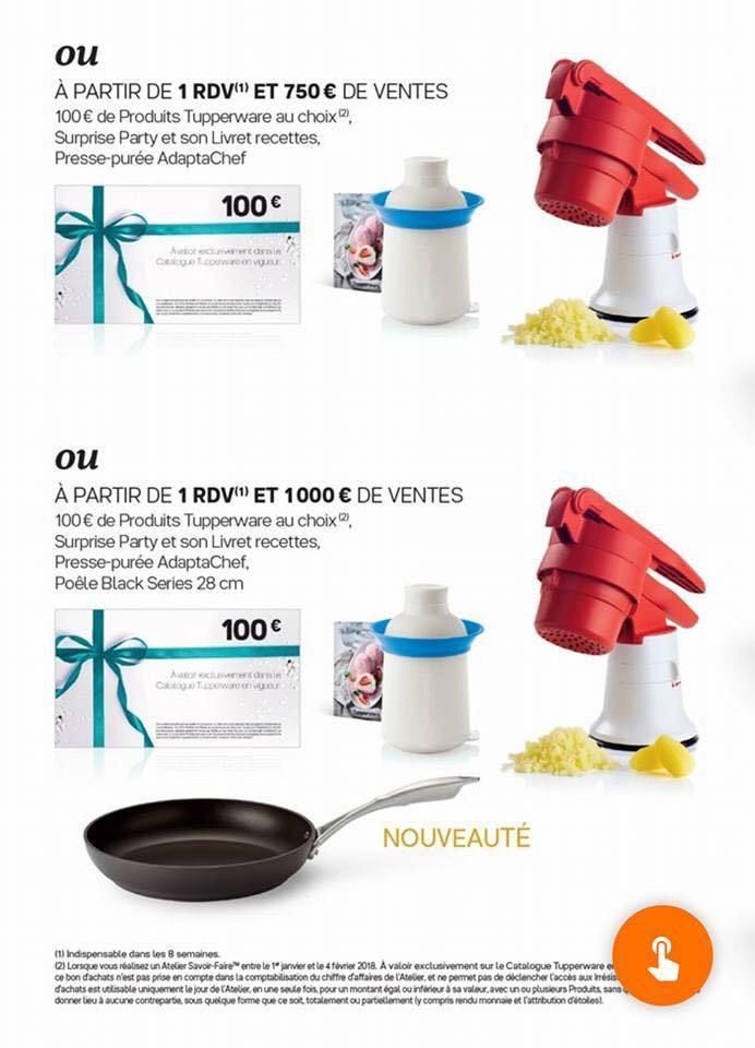 Cadeaux Hôtesse Janvier 2018