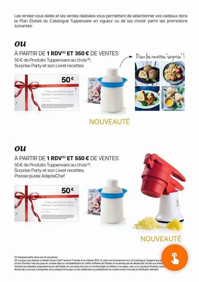 Cadeaux Hôtesse Janvier 2018