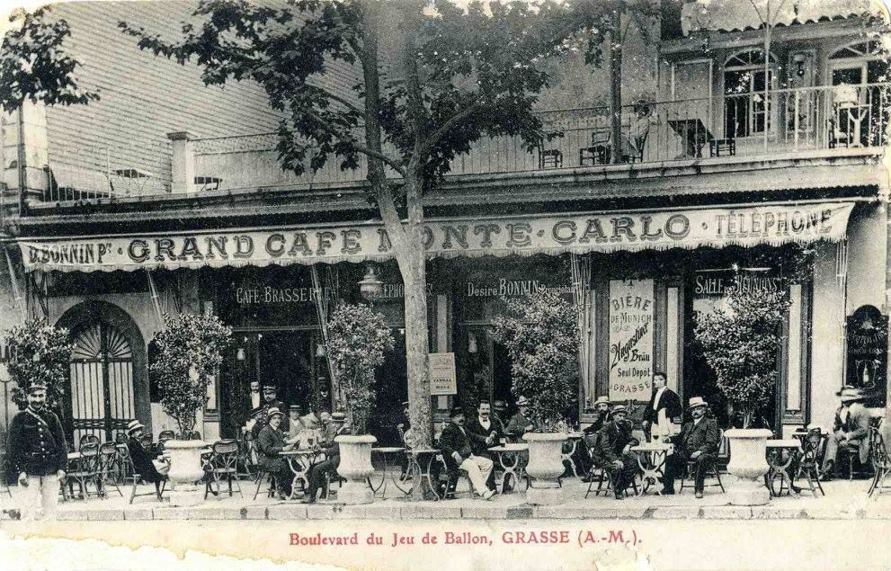 Grasse vintage - Le Jeu de Ballon et le Casino - GRASSE VINTAGE