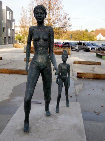 Sculpture en ville d&quot;Annie GAVERIAUX 