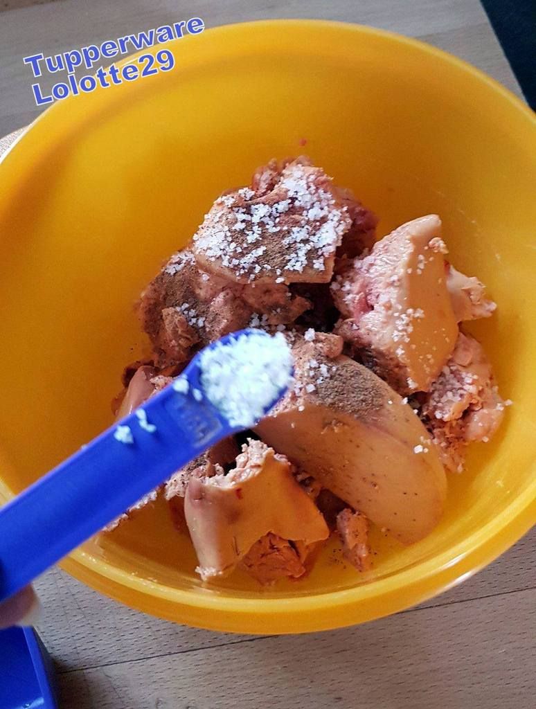 Foie gras maison, terrine ultra pro et cuisson microvap Tupperware