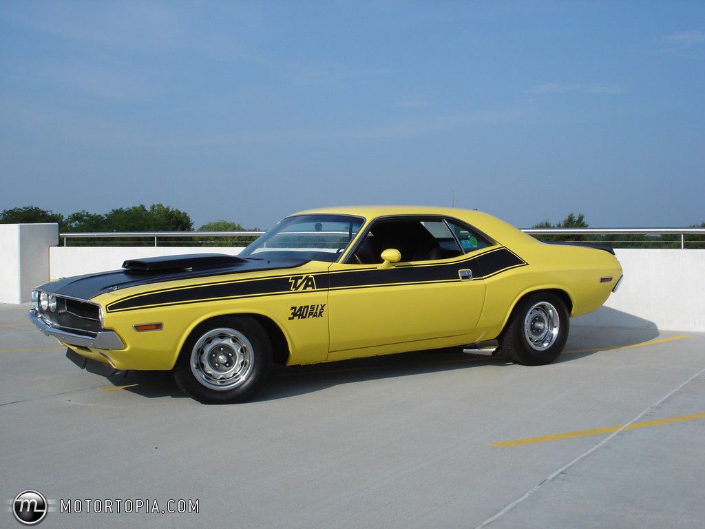 1970 Dodge Challenger T/A 340 Six Pack