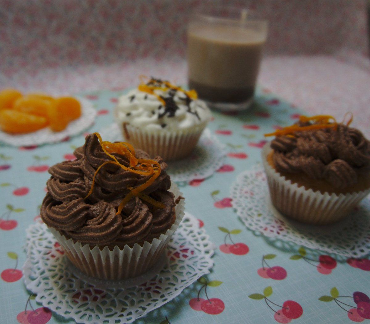 une ribambelle d'histoires, projet 52 2018 semaine 8 , goûter, cupcake orange, recette