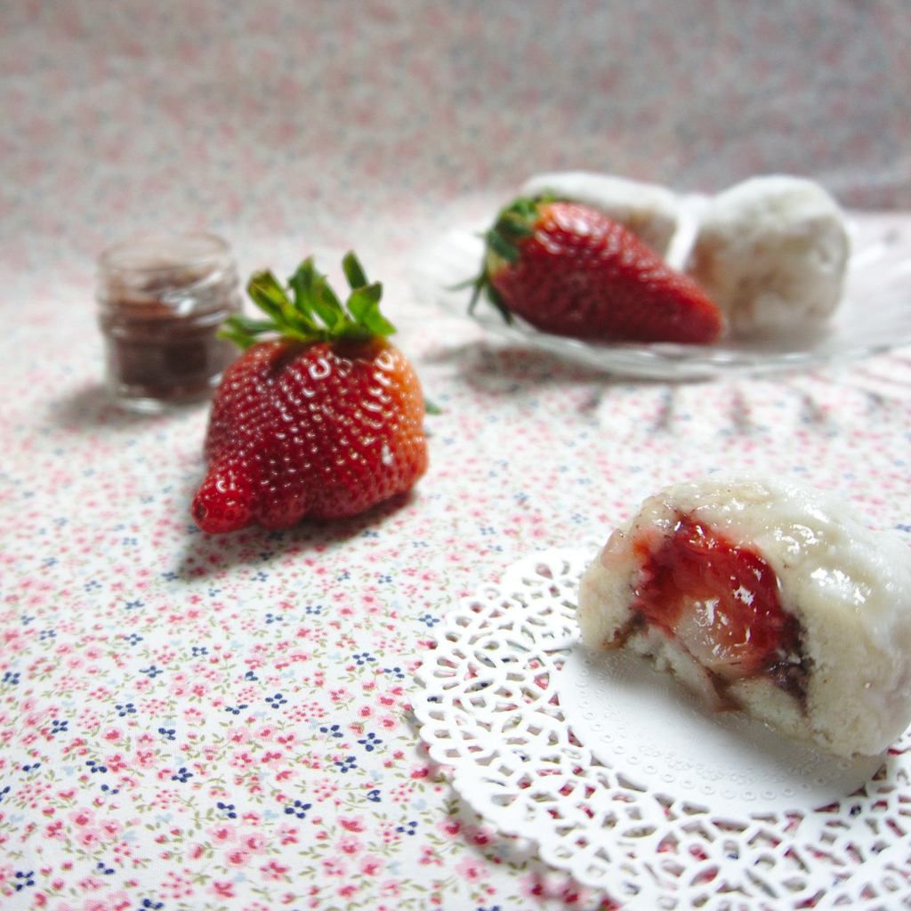 Recette Mochi glacé fraise - Blog de