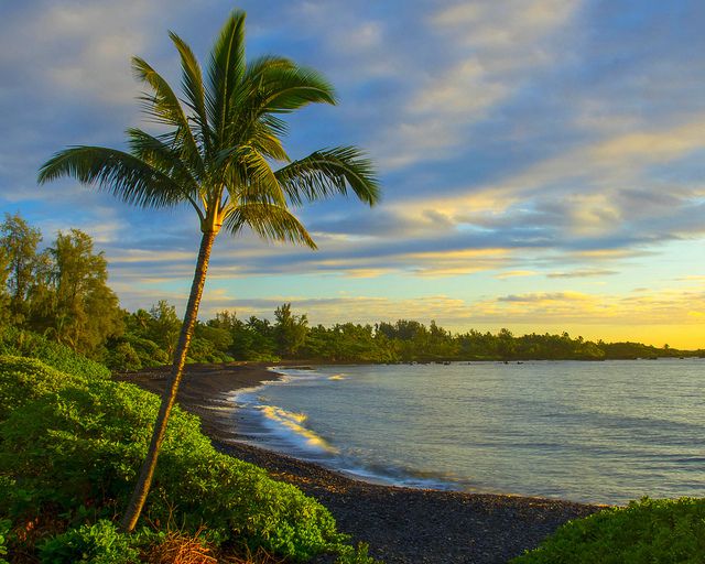 (Hana Bay à Maui, photo de Thomas, 10/03/2015, www;flickr.com)