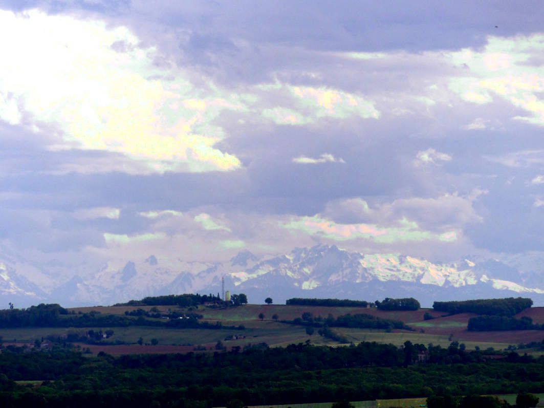 Lectoure Paysage Vircondelet Lomagne Gascogne Dieu