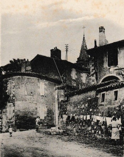 Lectoure Lectourois carte postale remparts du sud ancienne gendarmerie