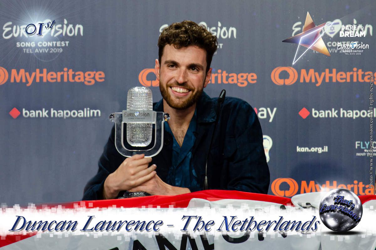 The Netherlands 2019 - Duncan Laurence - 1st