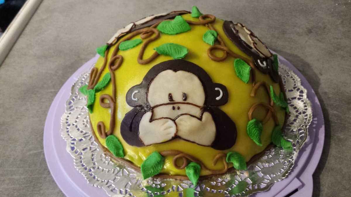 Gateau Singes De Sagesse Mag Crea Cake