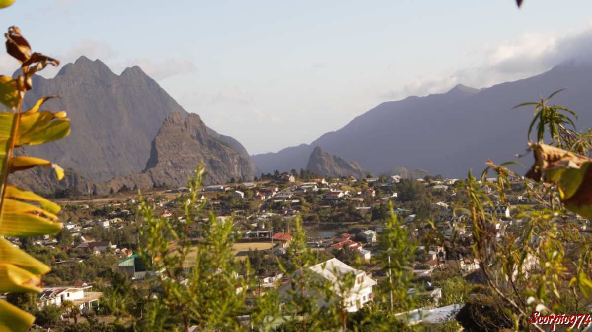 Le village de Cilaos