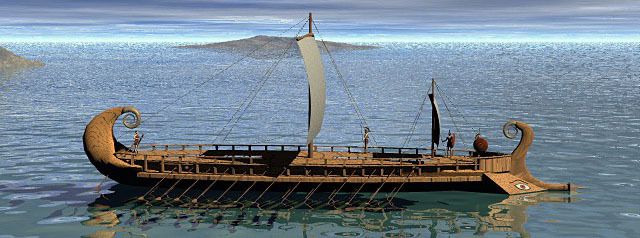 Les Navires Dans L Antiquite Navires De Guerre Et Legendaires Histoire Et Civilisations Anciennes