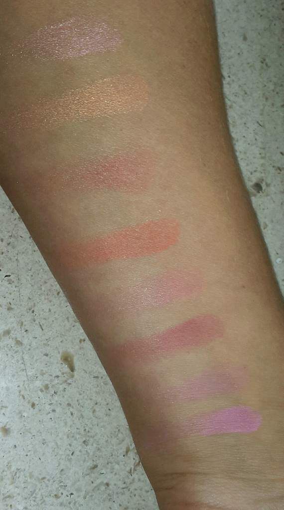 Sweet cheeks swatch