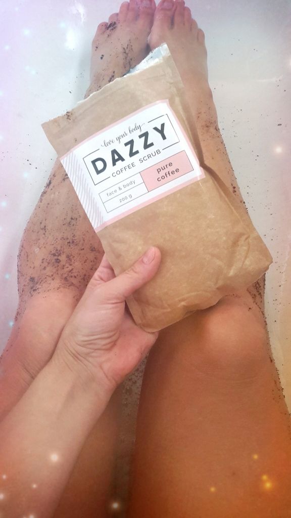 Dazzy scrub coffee