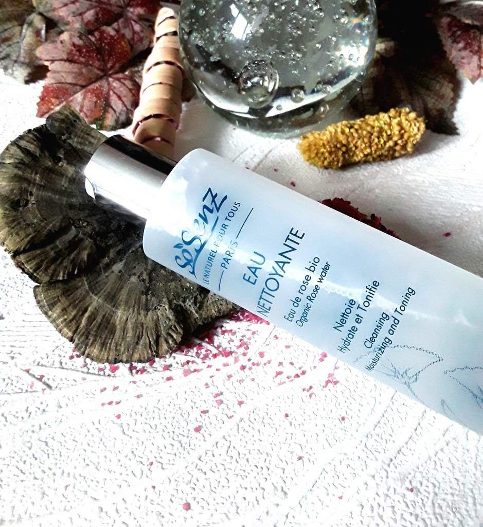 SoSenz eau nettoyante à la rose bio