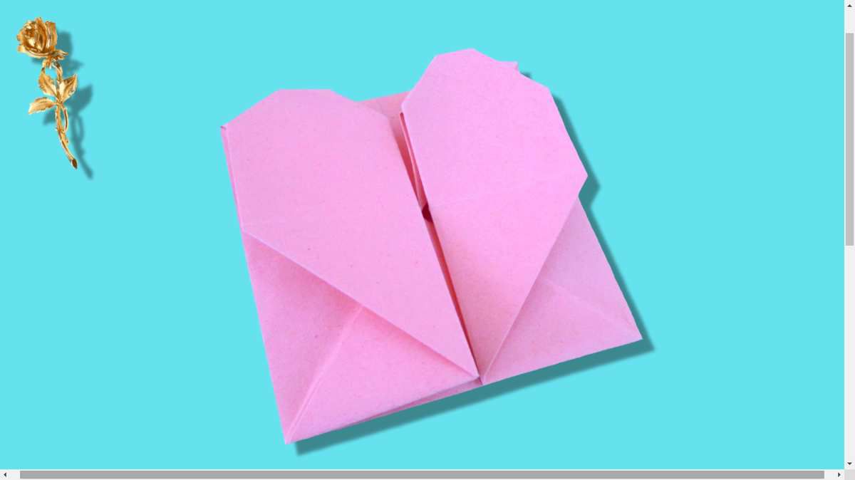 Origami : 💌 Enveloppe-pochette 💟 Cœur 💖 - leplaisirdorigami.over-blog.com