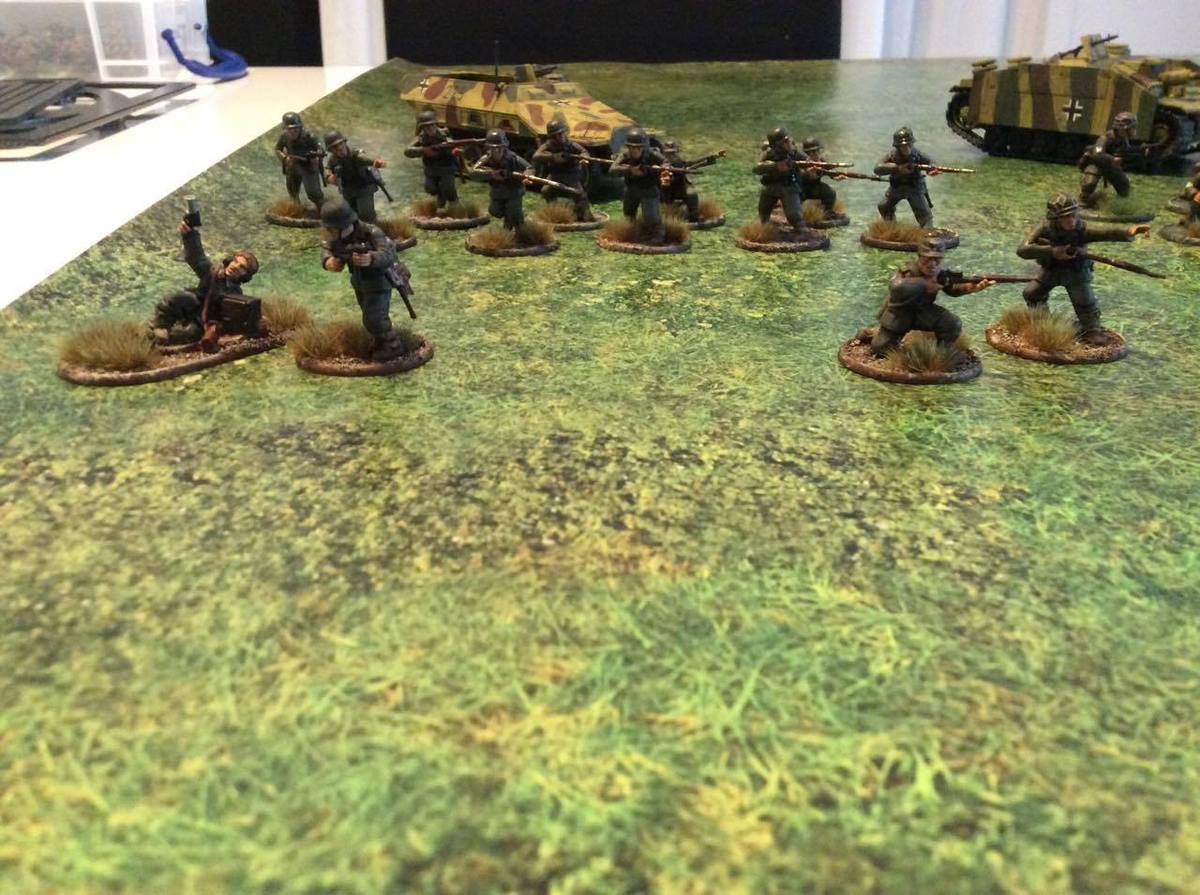 746 InfanterieDivisionen Wargame attitude
