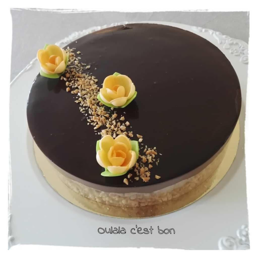 Entremet Mousse Au Chocolat Caramel Oulala C Est Bon
