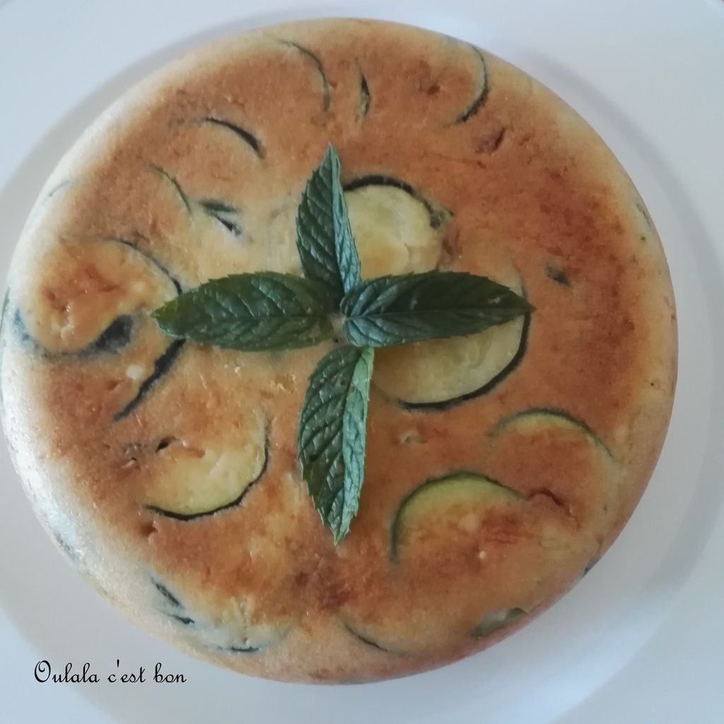 flan courgette