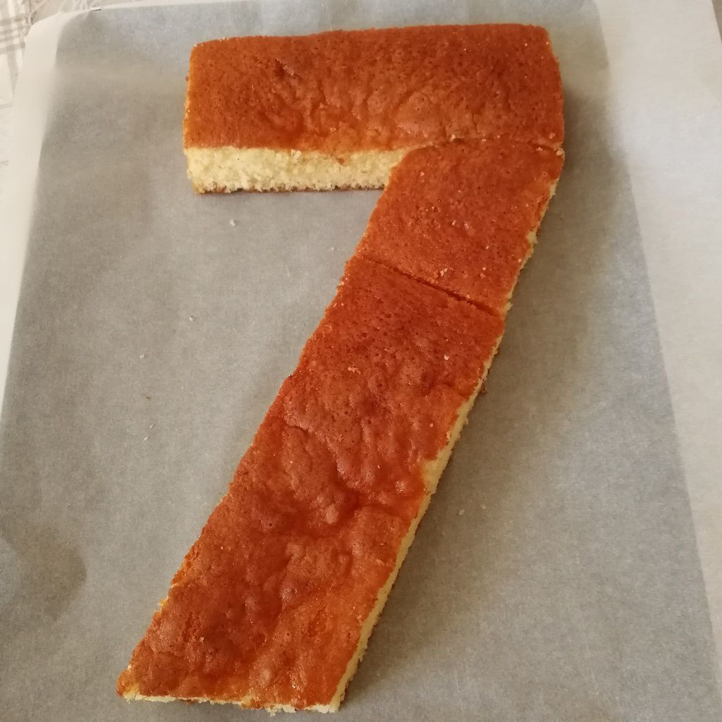 number cake 7 ans