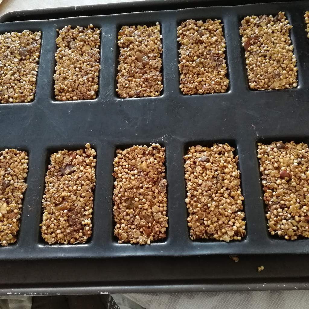 barres de céréales quinoa soufflé