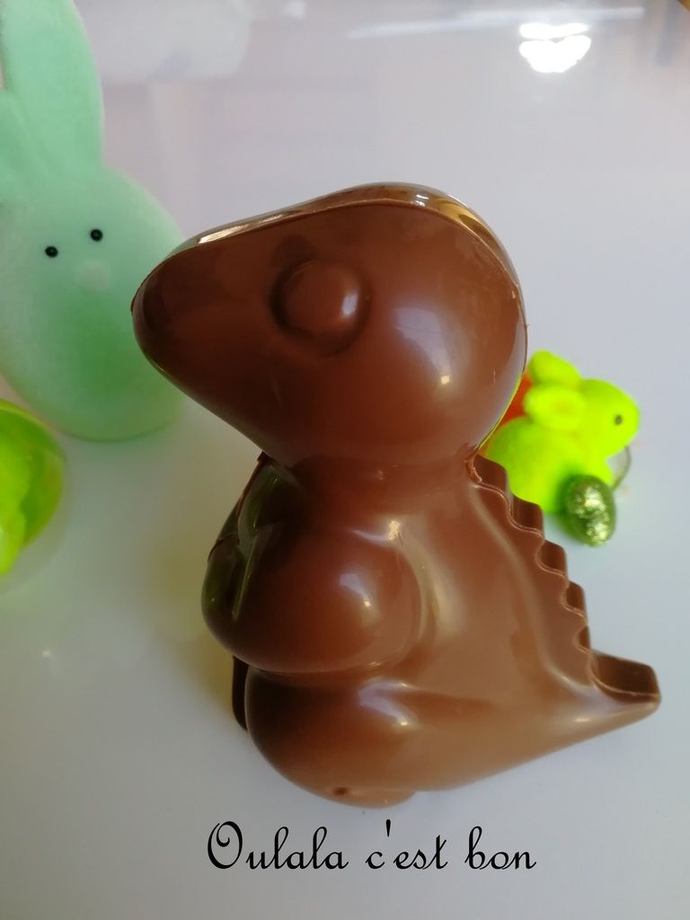 chocolat pâques lapin dinosaure tempérage chocolat