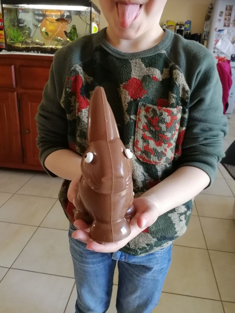 chocolat pâques lapin dinosaure tempérage chocolat