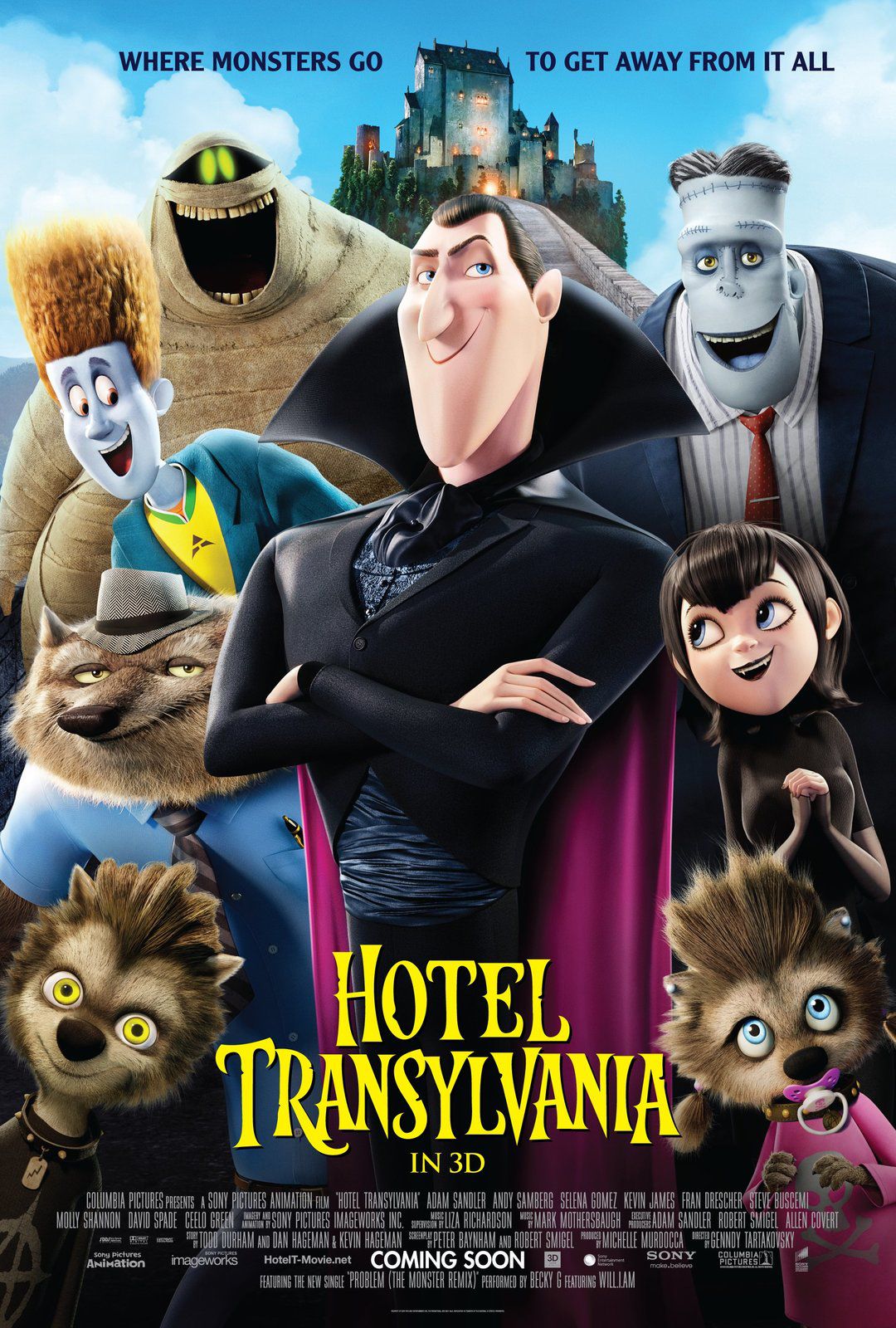 "Hôtel Transylvanie" est un film d'animation américain réalisé en 2012 par Genndy Tartakovski et distribué par la société Sony Pictures Animation.