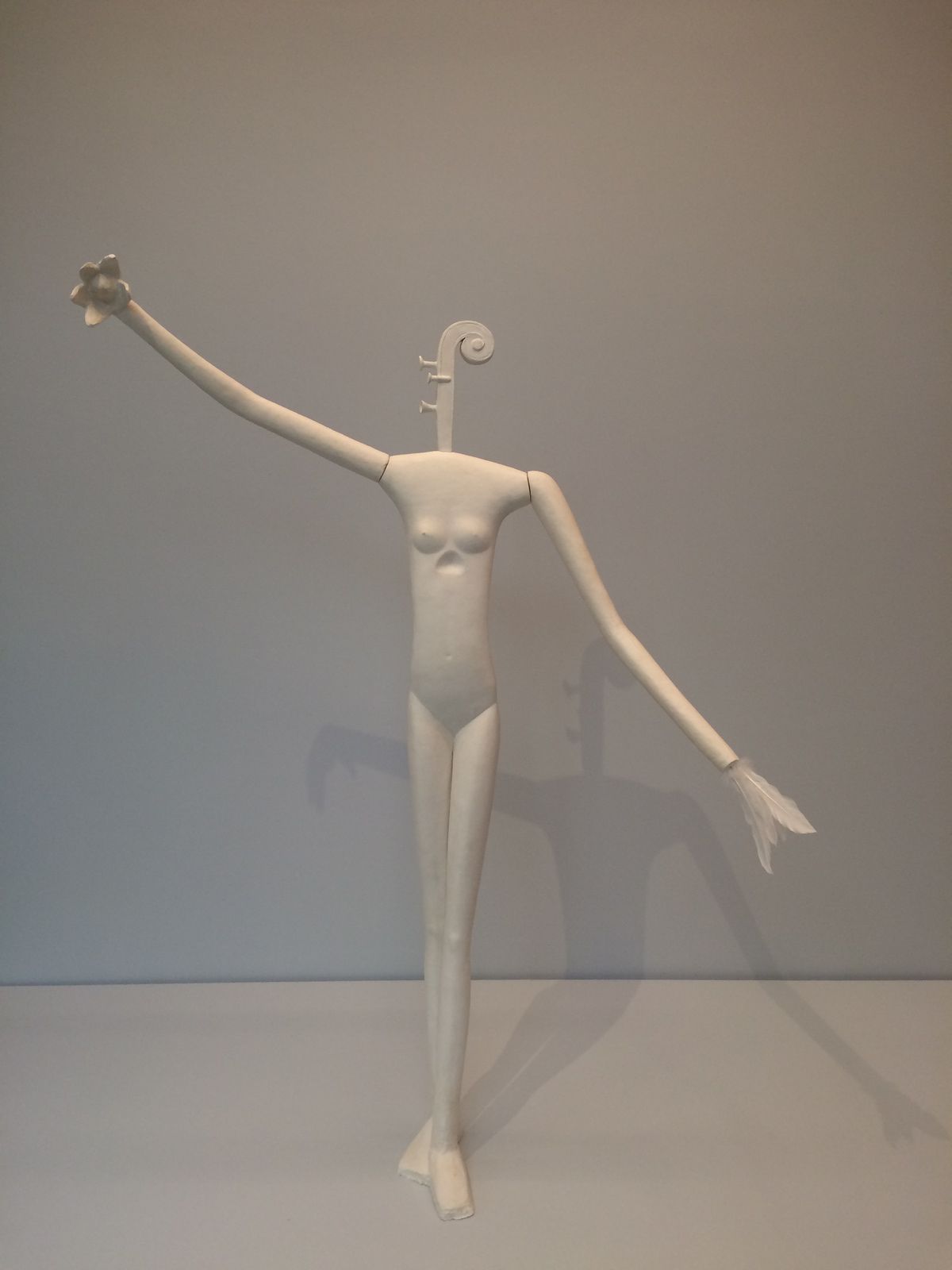 "Mannequin", Alberto Giacometti, 1932-1933 (plâtre, œuvre disparue).