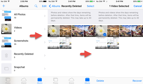 iphone video recovery iphone video recovery