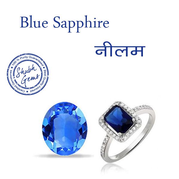 Buy Blue sapphire stone online in Delhi