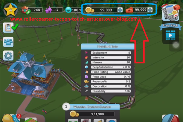 RollerCoaster Tycoon Touch Triche et Astuce - rollercoaster-tycoon-touch -astuces.over-blog.com