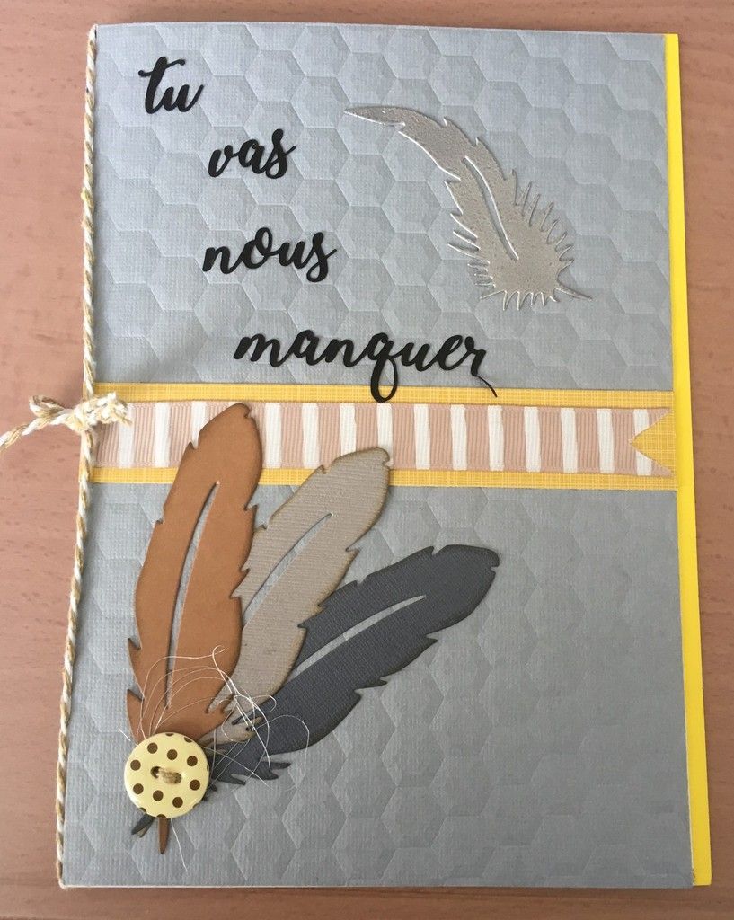 Pour Le Depart D Un Collegue La Scrapabulle