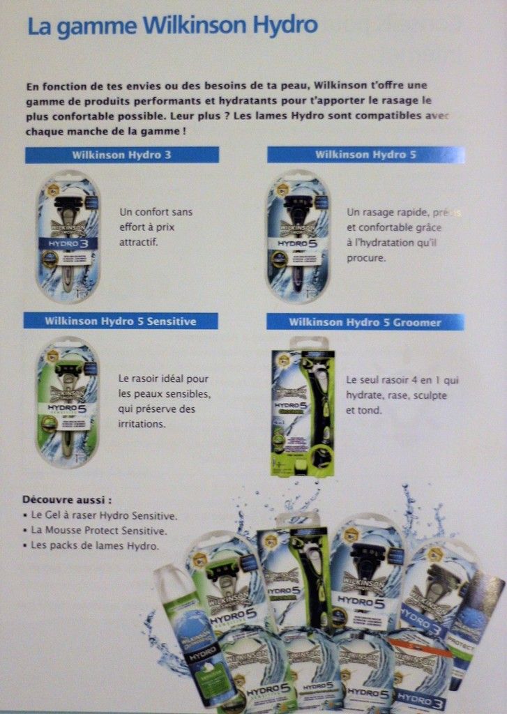 wilkinson hydro 3 compatible hydro 5