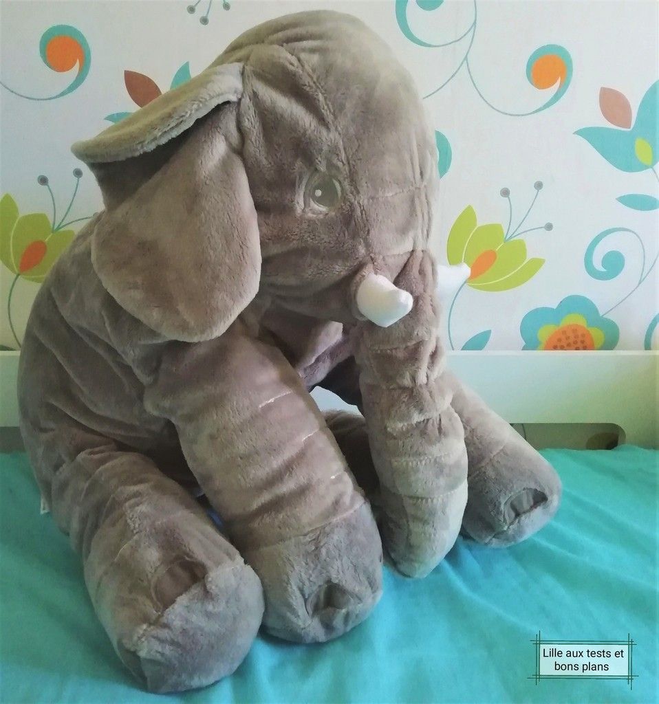 Test Peluche Oreiller Elephant En Partenariat Avec Babyeternal Lille Aux Tests Et Bons Plans