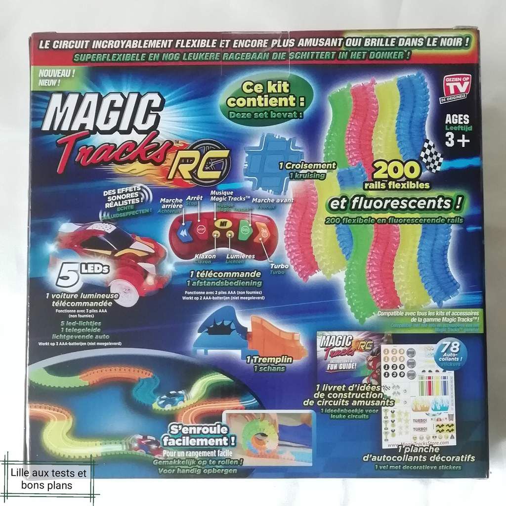 MAGIC TRACKS - Circuit de voiture lumineux - BEST OF TV 