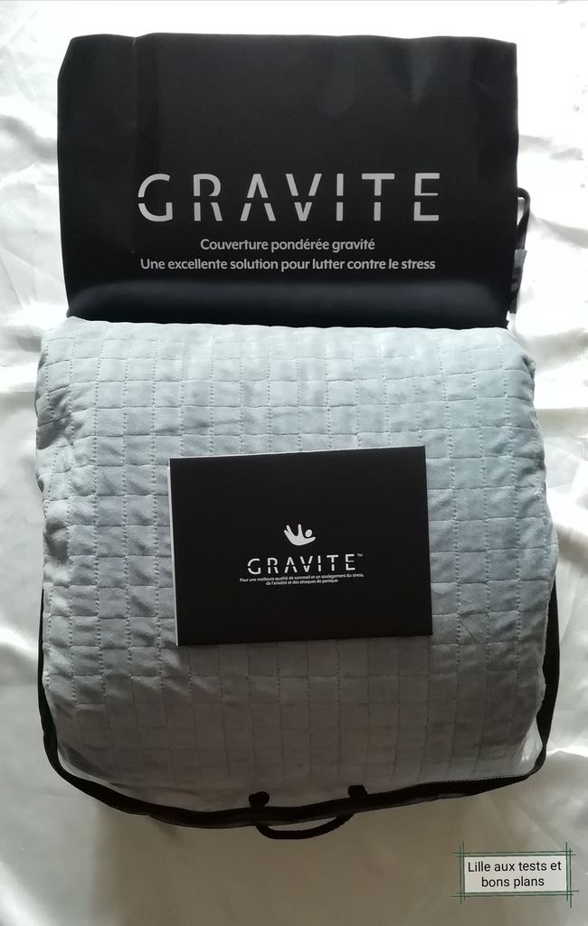 TEST COUVERTURE PONDEREE EN PARTENARIAT AVEC GRAVITE - Lille aux tests et  bons plans