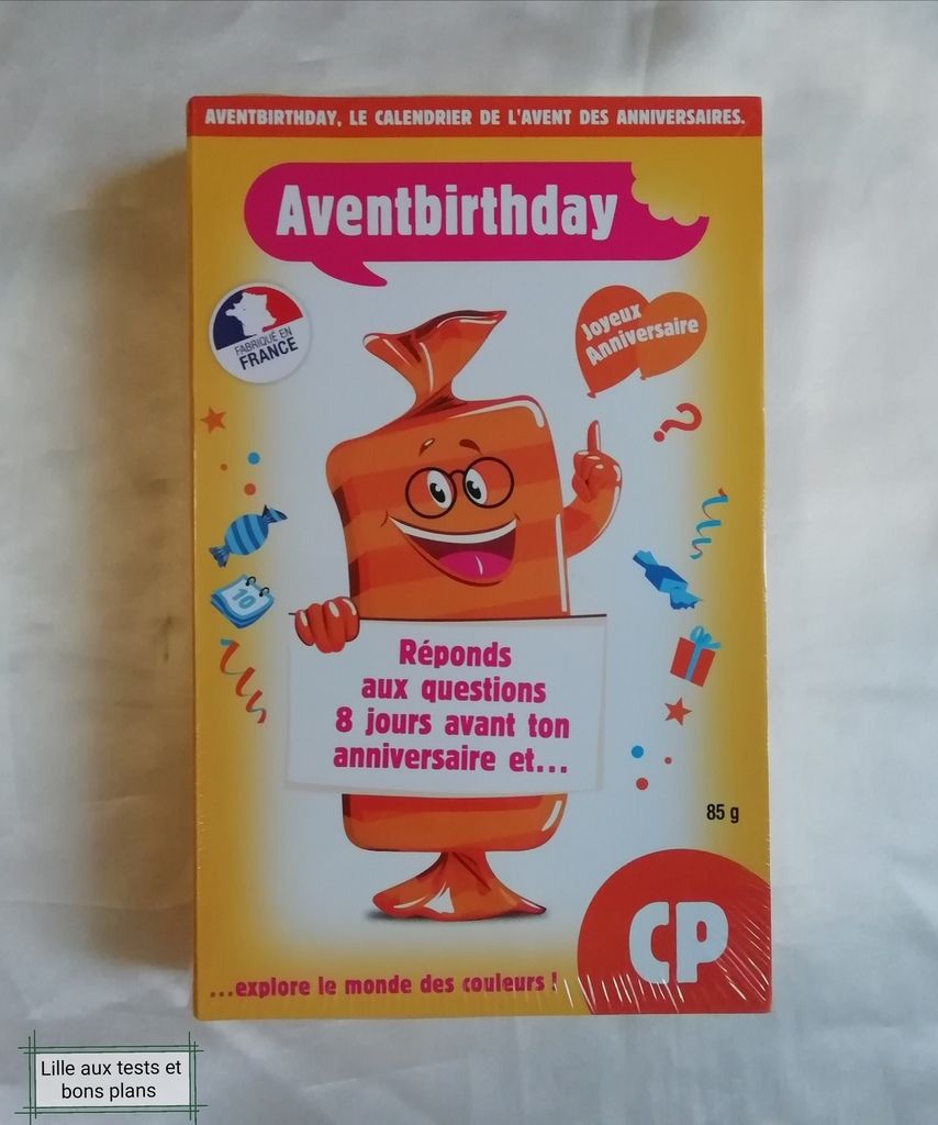 Test Calendrier De L Avent Pour Anniversaire Cp En Partenariat Avec Aventbirthday Lille Aux Tests Et Bons Plans