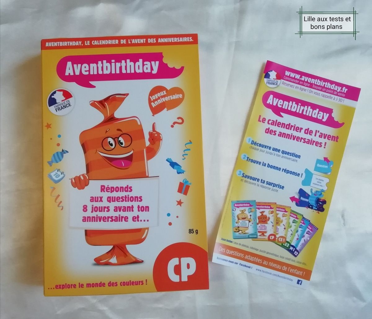 Test Calendrier De L Avent Pour Anniversaire Cp En Partenariat Avec Aventbirthday Lille Aux Tests Et Bons Plans