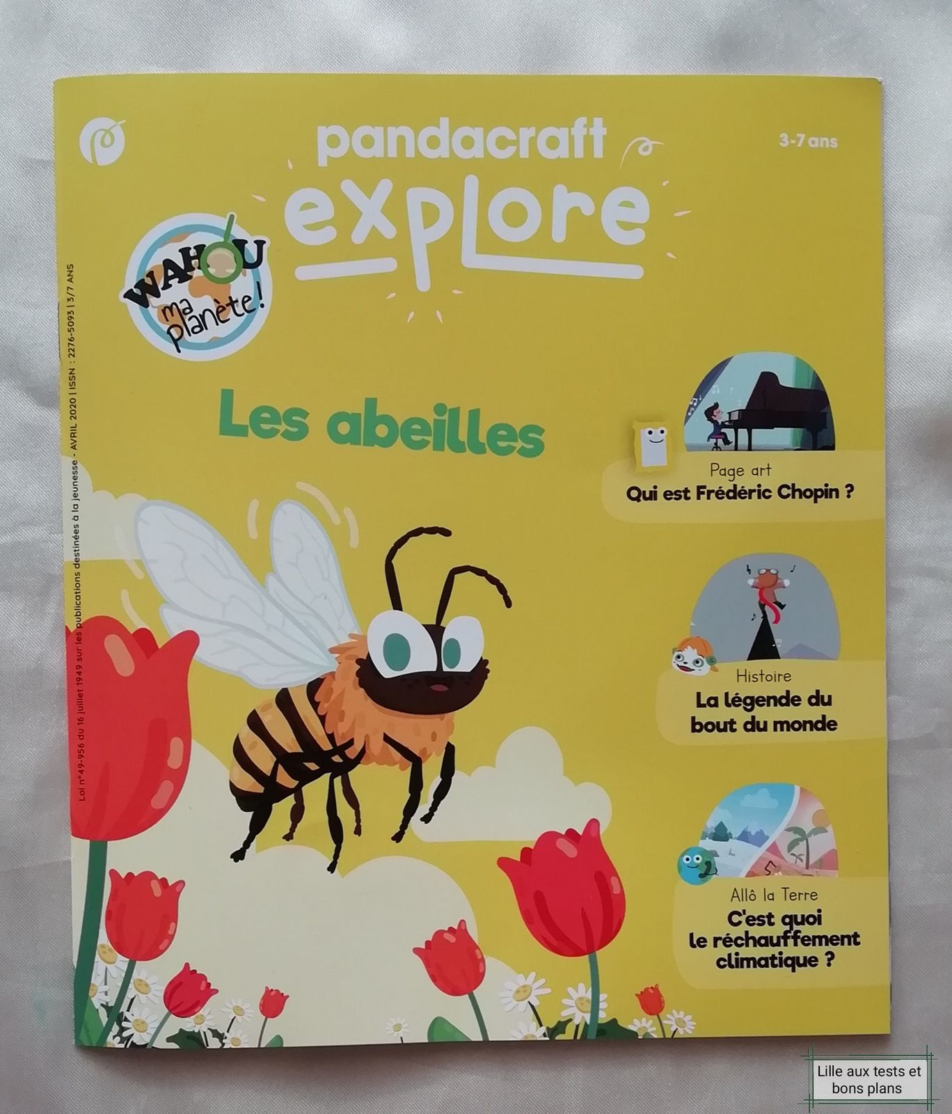 Kit Pandacraft Explore d'Avril, Les Abeilles - Lille aux tests et bons plans